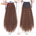 Synthetic Curly Corn Wavy Drawstring Ponytail Hairpieces